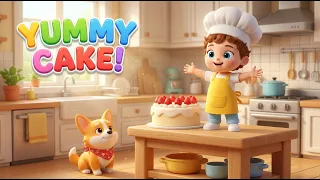 Kids Go To School | Chuns and friends learn fun lessons: Baking a Secret Cake for Grandma!