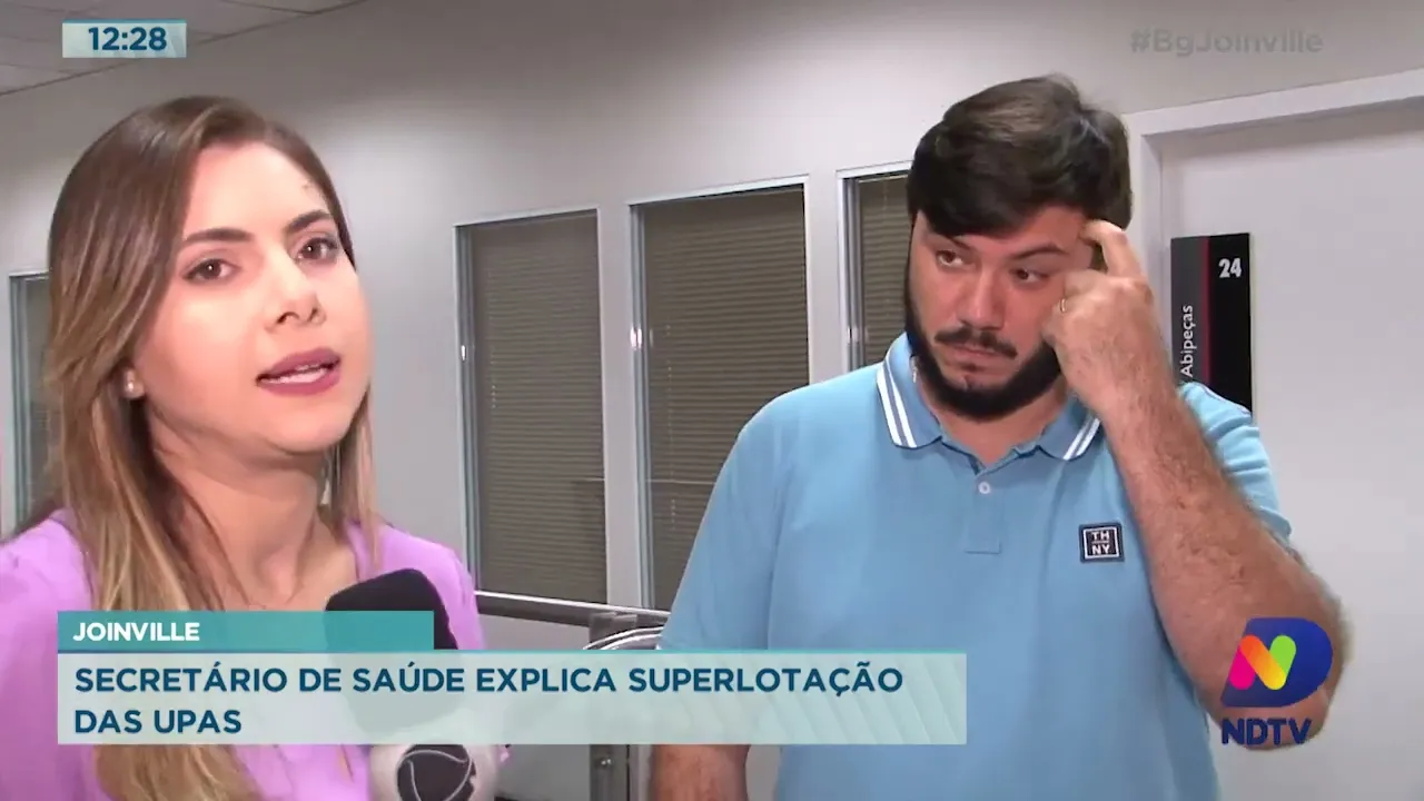 Joinville: secretário de saúde explica superlotação das UPAs
