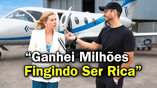 Ela Ficou Milionária Fingindo Ser Bilionária na Internet- Cela Lopes