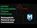 Meterpreter commands in Kali Linux TryHackMe Metasploit Meterpreter