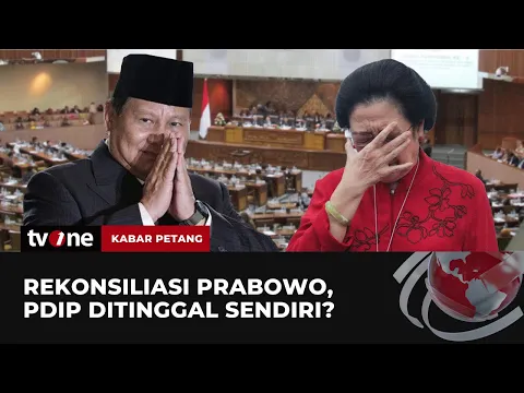 Download MP3 Rekonsiliasi Prabowo, PDIP Ditinggal Sendiri? | Kabar Petang tvOne