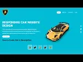 Responsive Car Website Design Using HTML CSS and JavaScript