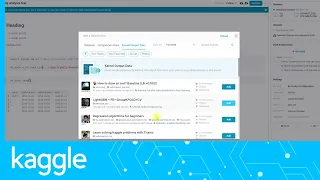 Getting Started on Kaggle Python coding in Kernels Kaggle