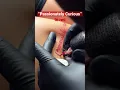 Red Ink Tattoo on Thigh by Jon J