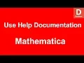 Mathematica Use Help documentation