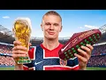 Erling Haaland Tests World Cup Products