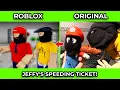 Lagu SML Movie vs SML ROBLOX: Jeffy's Speeding Ticket ! Side by Side