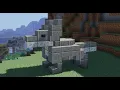 How to Build a Simple Wolf Statue - Minecraft Tutorial