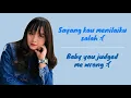 Download Lagu Salah (Wrong) - Lobow (Chintya Gabriella Cover) Lyric Translation