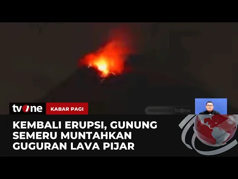 Gunung Semeru Erupsi, Warga Khawatir Terjadi Banjir Lahar Hujan