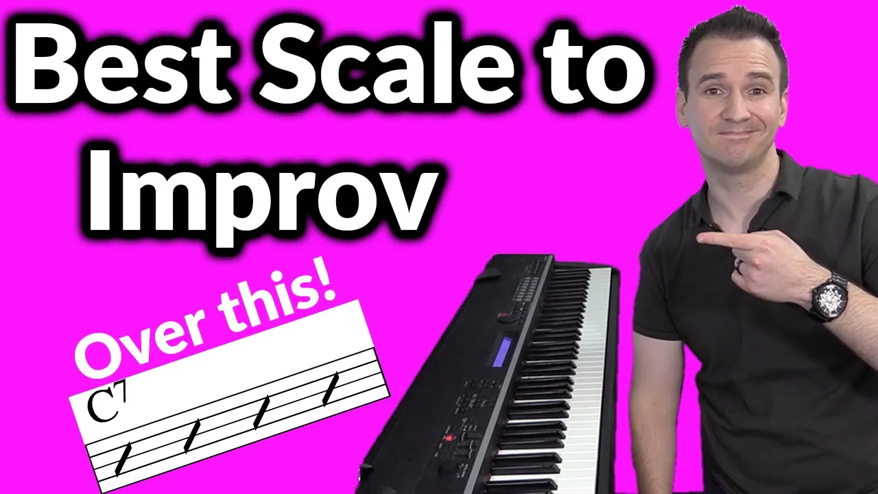 The Best Scale for Improv on Dominant 7 Chords!