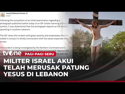 Minta Maaf, Israel Akui Tentaranya Merusak Patung Yesus