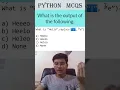 Rapid Python Multiple Choice Solution Learn Python Quickly