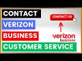 How To Contact Verizon Business Customer Service and Support in 2025