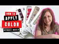 How To Apply Color Street 100 Nail Polish Strips - Step By Step