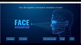 Face Recognition Attendance System in Python OpenCV Tkinter Excel PDF Export