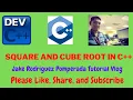 Square and Cube Root a Number in C