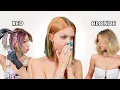 Download Lagu Bleaching my Red hair until its BLONDE with NO DAMAGE