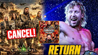 Crown Jewel 2026 Cancel,Kenny Omega WWE Return.