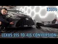 Better Than Brand New Lexus 2IS To 4IS Bumper Conversion