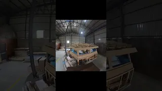 A mockup of part of a performance cat #odiseacatamarans #performanceboats #welding #boatbuild