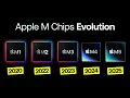 Every Apple M Chip Explained - M1 M2 M3 M4 M5
