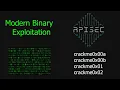 Modern Binary Exploitation Challenges - Part 1