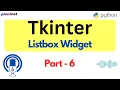 Mastering the Tkinter Listbox Widget for Python GUIs