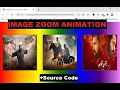 Zooming Hover Effect on Image in CSS in Hindi Pure CSS Hover Effect