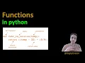 14 - Python Functions