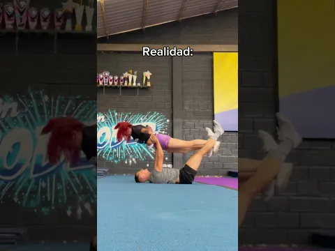 Expectativa vs realidad #gymnast #gymnastics #cheer