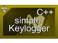 simple Keylogger with Hidden Window and Log C Tutorial Visual Studio 2020