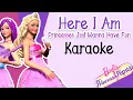 Download Lagu Here I am / Princesses Just Wanna Have Fun -  Karaoke Instrumental (Barbie Princess \u0026 The Popstar)