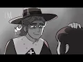 Piano man (haunted hotel priest and abaddon/jacob) ANIMATION MEME👀👀🖤🤍