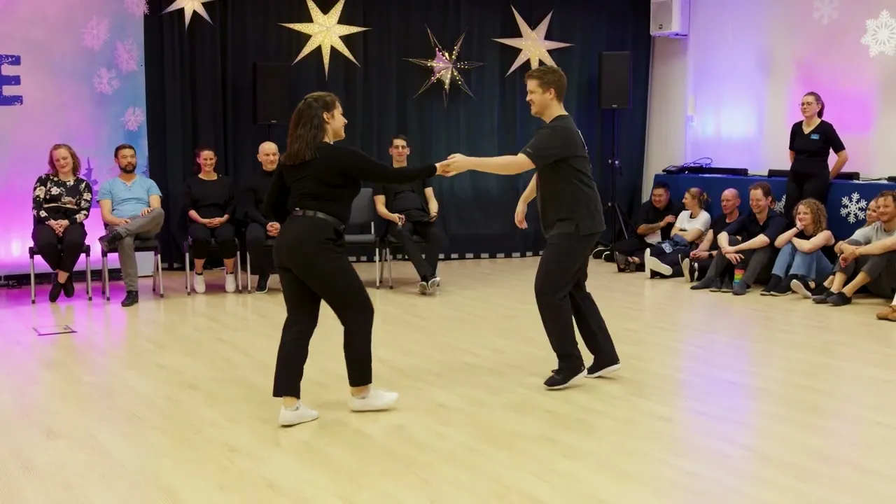 Tom-Elbin Bendheim & Stefanie Tschom - 1st place Strictly Open Finals - Winter White 2024