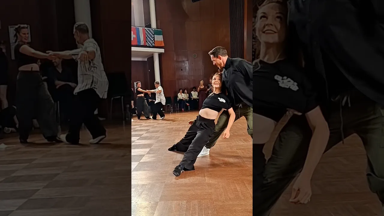 He was looking at my 👀🍑 #dance #westcoastswing