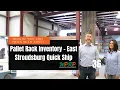 Pallet Rack Inventory - East Stroudsburg Quick Ship