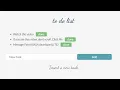 Create Todo List App Using HTML CSS JAVASCRIPT Day 23 Of 100 Day Project Todo List Source Code