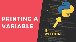 Printing a variable - 1 Minute Python Tutorial