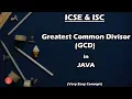 GCD of two numbers in Java WAP to find Greatest Common Divisor in Java BluejCode