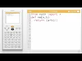 How do I edit and run a Python script