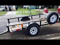 Upgrades to the 5X10 utility Trailer A great add on
