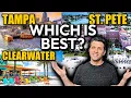 Tampa vs St Petersburg vs Clearwater Which CITY IS BEST For You