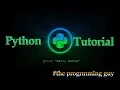 Python Tutorial - Dictionaries part2