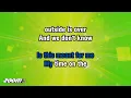 Daniel Merriweather - Red - Karaoke Version from Zoom Karaoke
