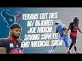 Why Texans cut injured Joe Mixon saving 8M to end medical saga plus salary cap free agency news