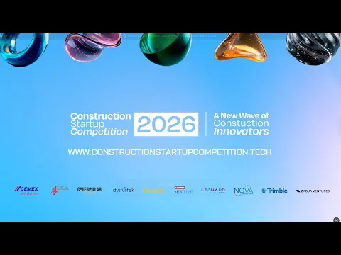Regardez Construction Startup Competition 2026 sur YouTube.