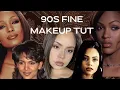 90s fine makeup tutorial kevyn aucoin sam fine techniques