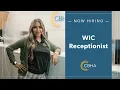 WIC Receptionist