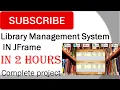 Library Management System in Java Netbeans IDE Mysql Database Complete Project step by step